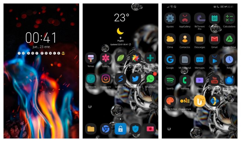 [Dark Theme] Samsung Galaxy S20 Ultra Theme for EMUI 10 and Magic UI 3 ...