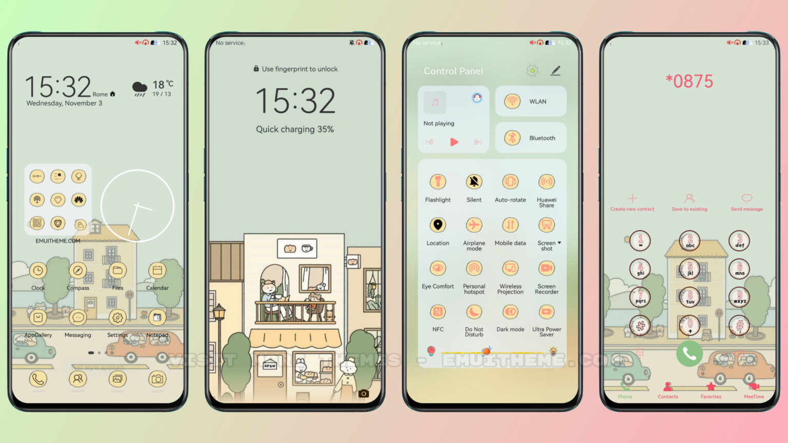 Livelihood Theme for Huawei EMUI 12/11/10/9 and HarmonyOS | Huawei Theme